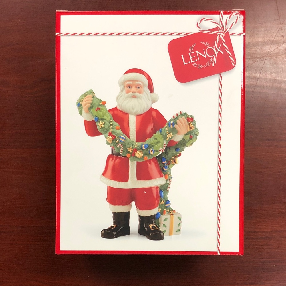 Lenox 2020 Festive Santa Decking the Halls